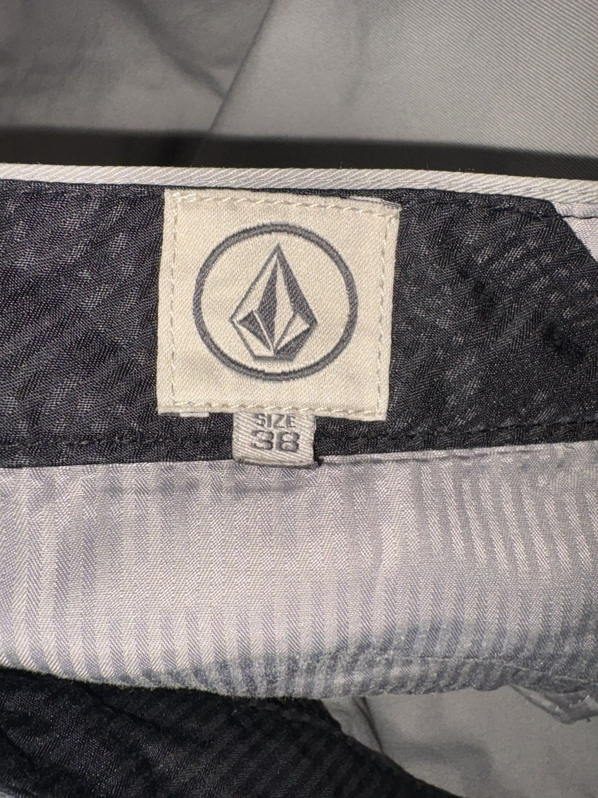 Volcom Volcom Stone Chino Shorts Gray Regular Fit Skate Gorpcore Size US 38 / EU 54 - 9 Thumbnail