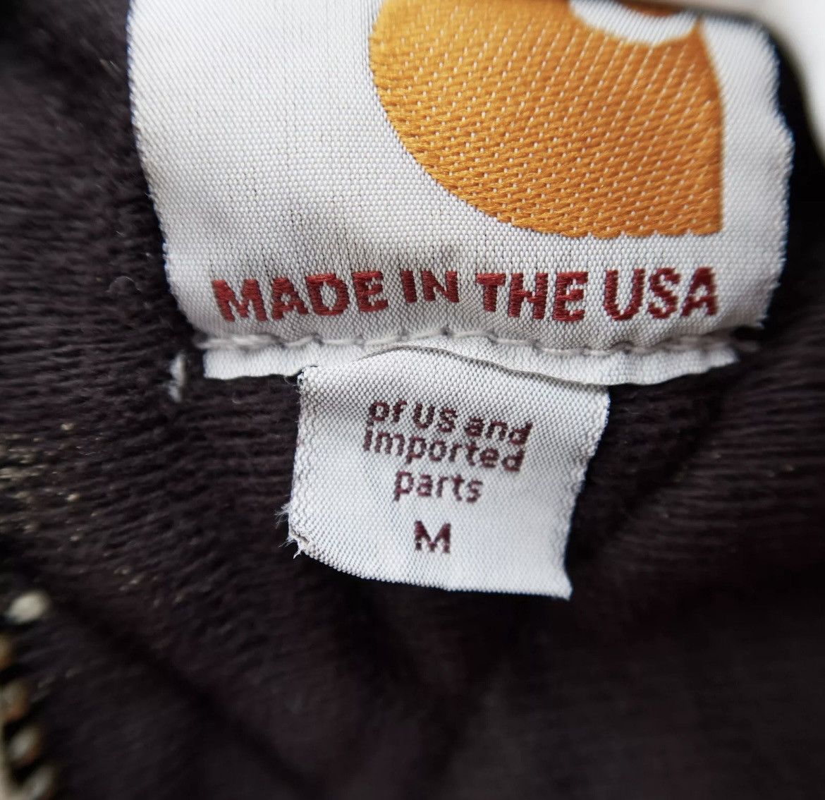 Carhartt × Vintage Vintage Made In USA Carhartt Canvas Jacket Size US M / EU 48-50 / 2 - 4 Thumbnail