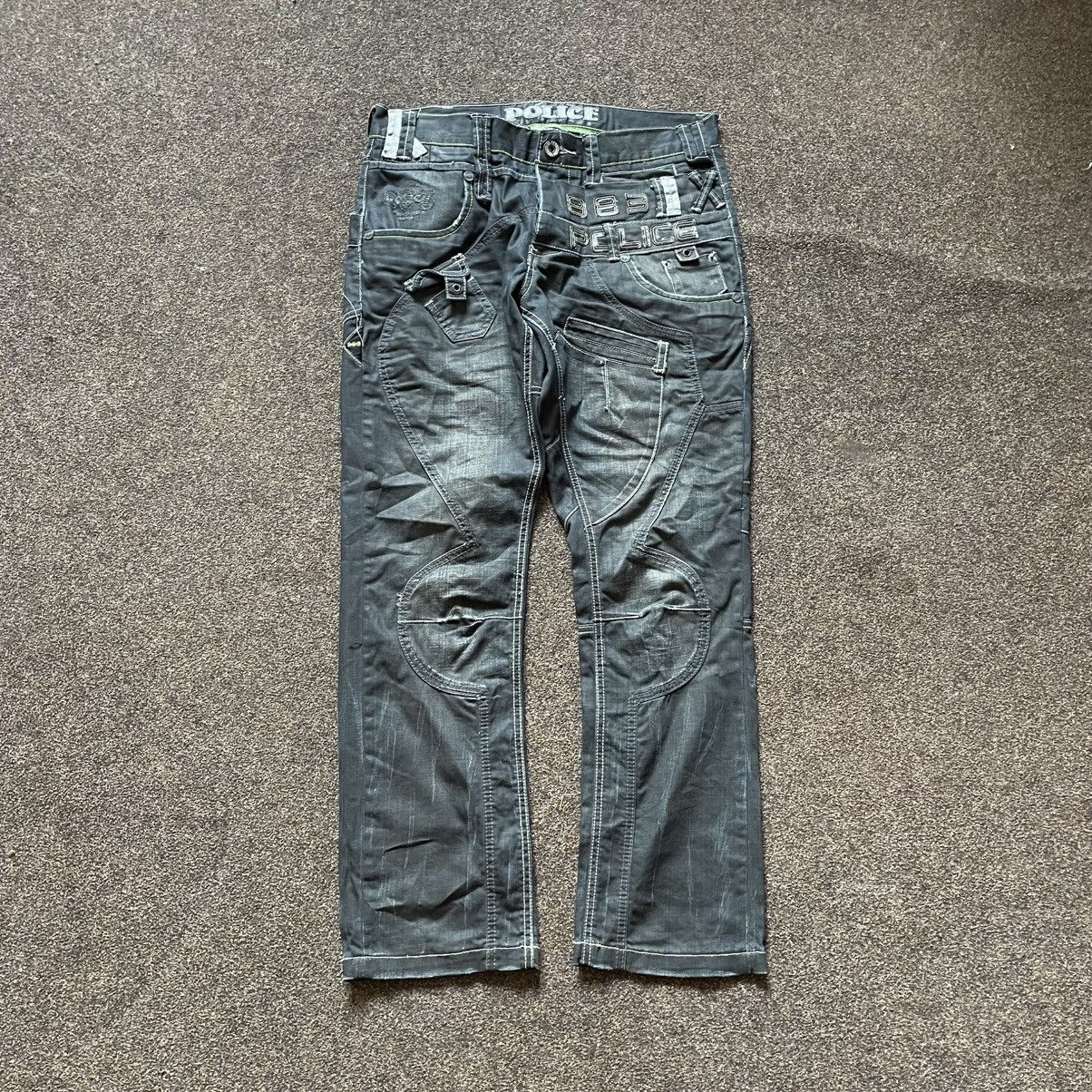 Vintage Vintage Y2K Pants Jeans 90s Parachute Flared 39 39 Size 39" - 1 Thumbnail