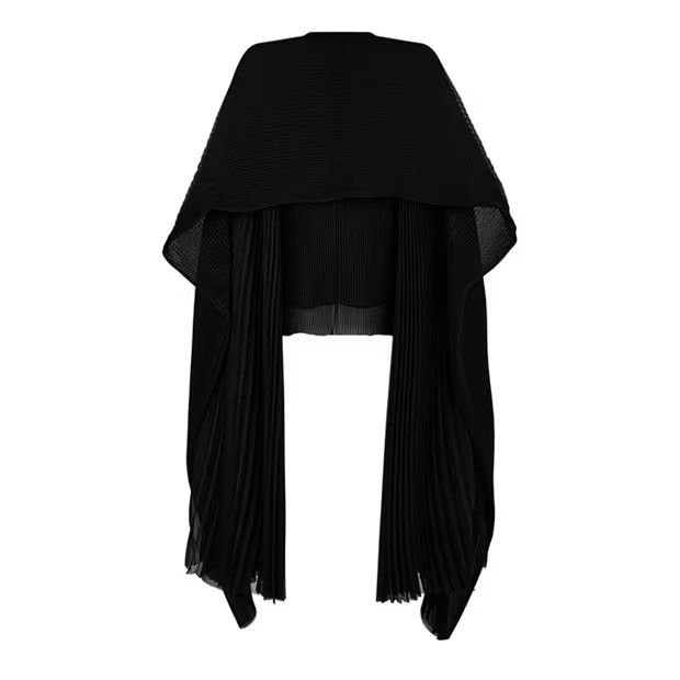 Balenciaga o1g2r1mq0924 Scarf Blouses in Black Size XS / US 0-2 / IT 36-38 - 2 Thumbnail