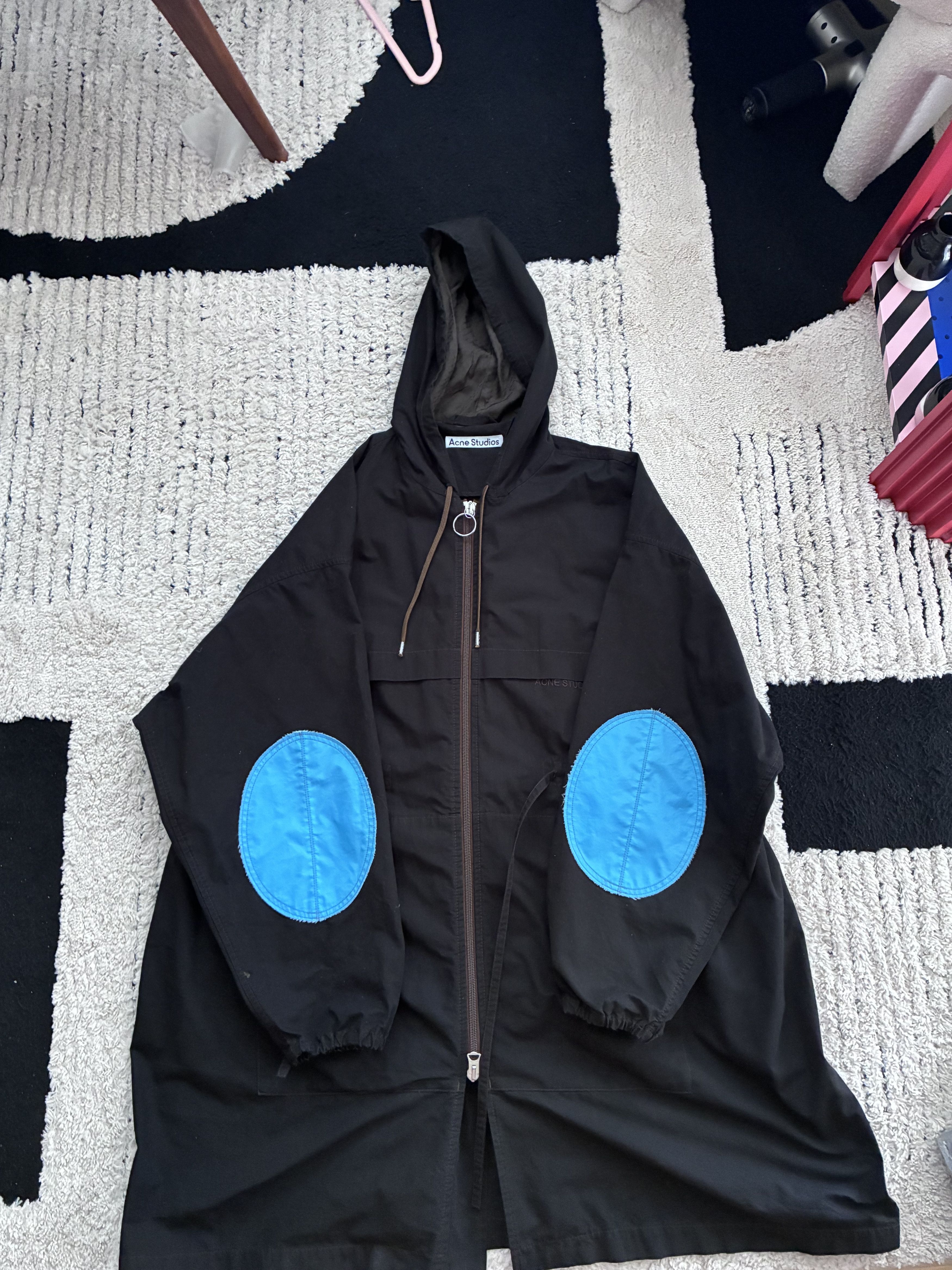 Acne Studios Archival Acne Studios "Tent" Hooded Parka Black SS17 Size US XL / EU 56 / 4 - 6 Thumbnail