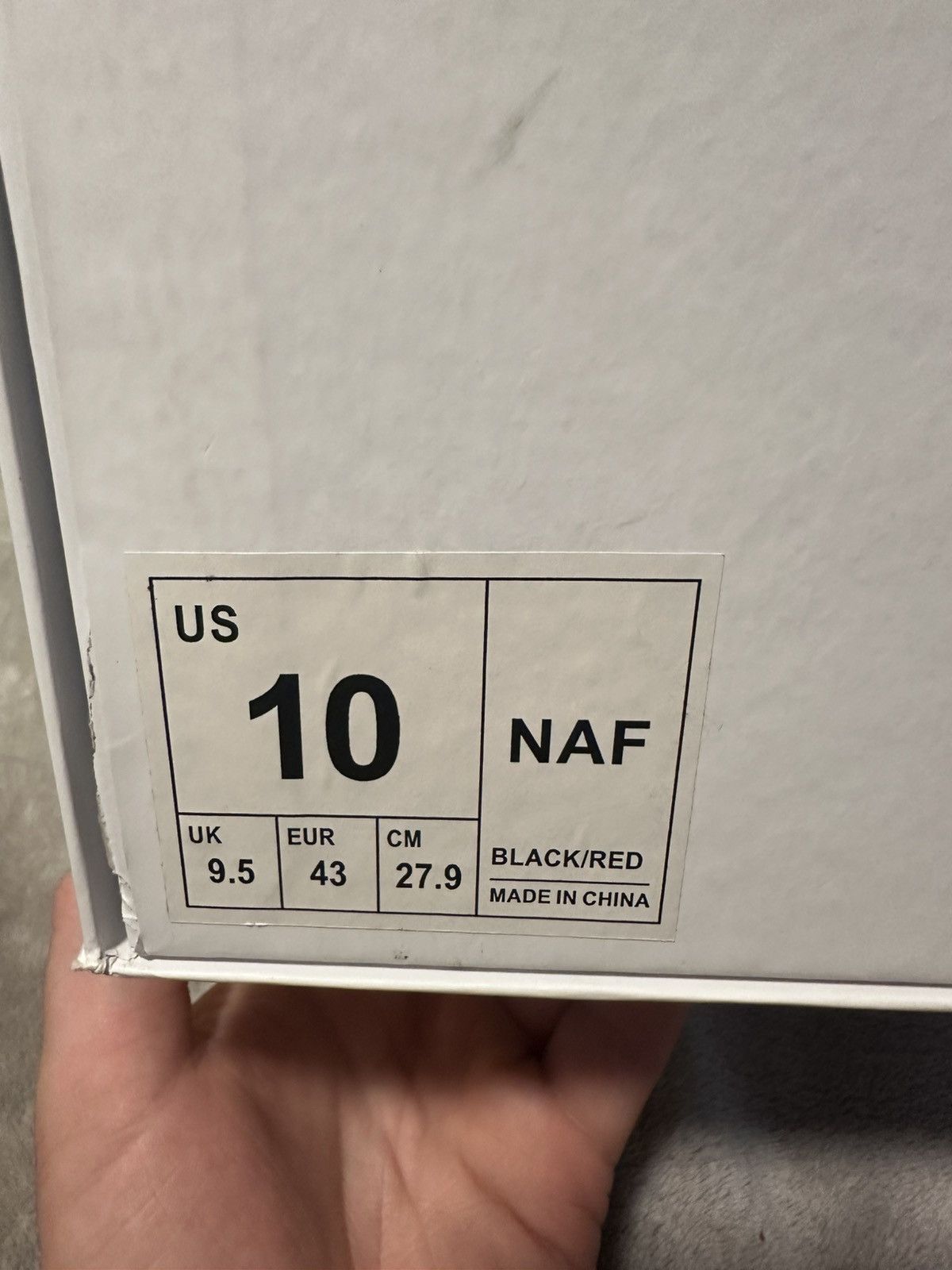 Other Naf Vampire Red Size US 10 / EU 43 - 6 Thumbnail