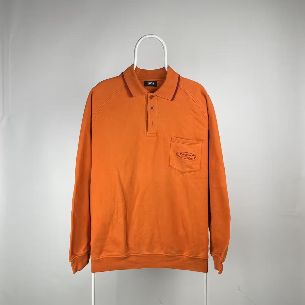 Hugo Boss Hugo boss long sleeve vintage sportswear size XLarge 90s Size US XL / EU 56 / 4 - 1 Thumbnail