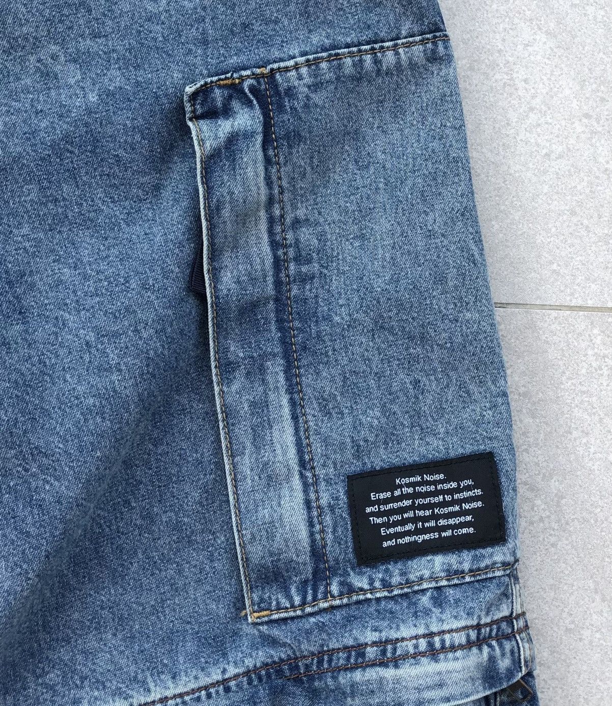Undercover Undercover x GU Denim Convertible Wide Cargo Pants Size US 34 / EU 50 - 18 Thumbnail