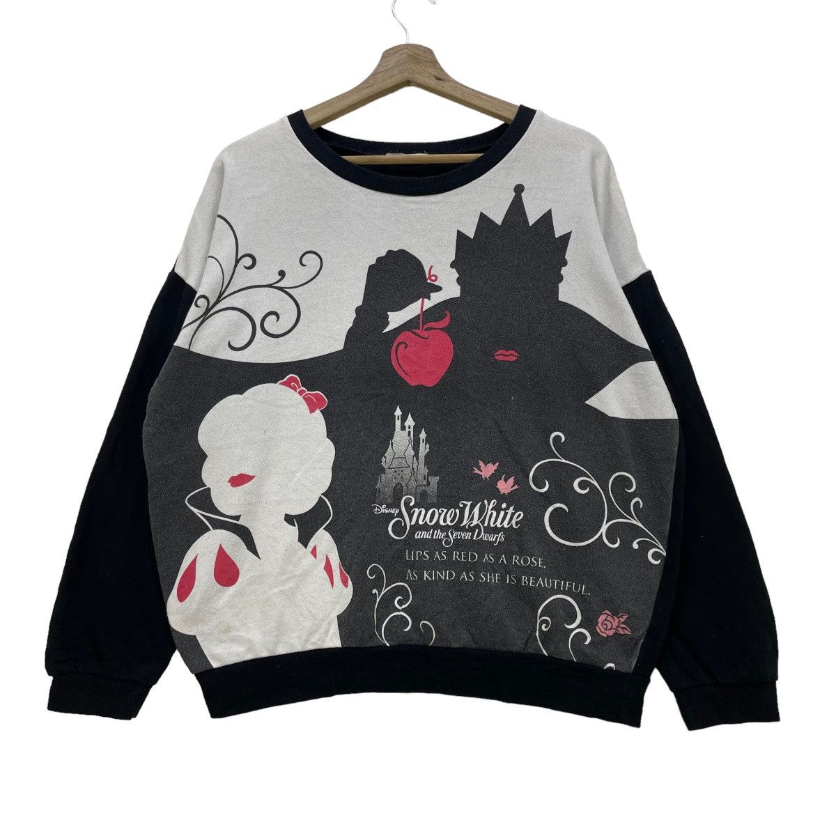 Cartoon Network × Disney Vintage Disney Snow White Sweatshirt Pull Over Size M / US 6-8 / IT 42-44 - 2 Thumbnail