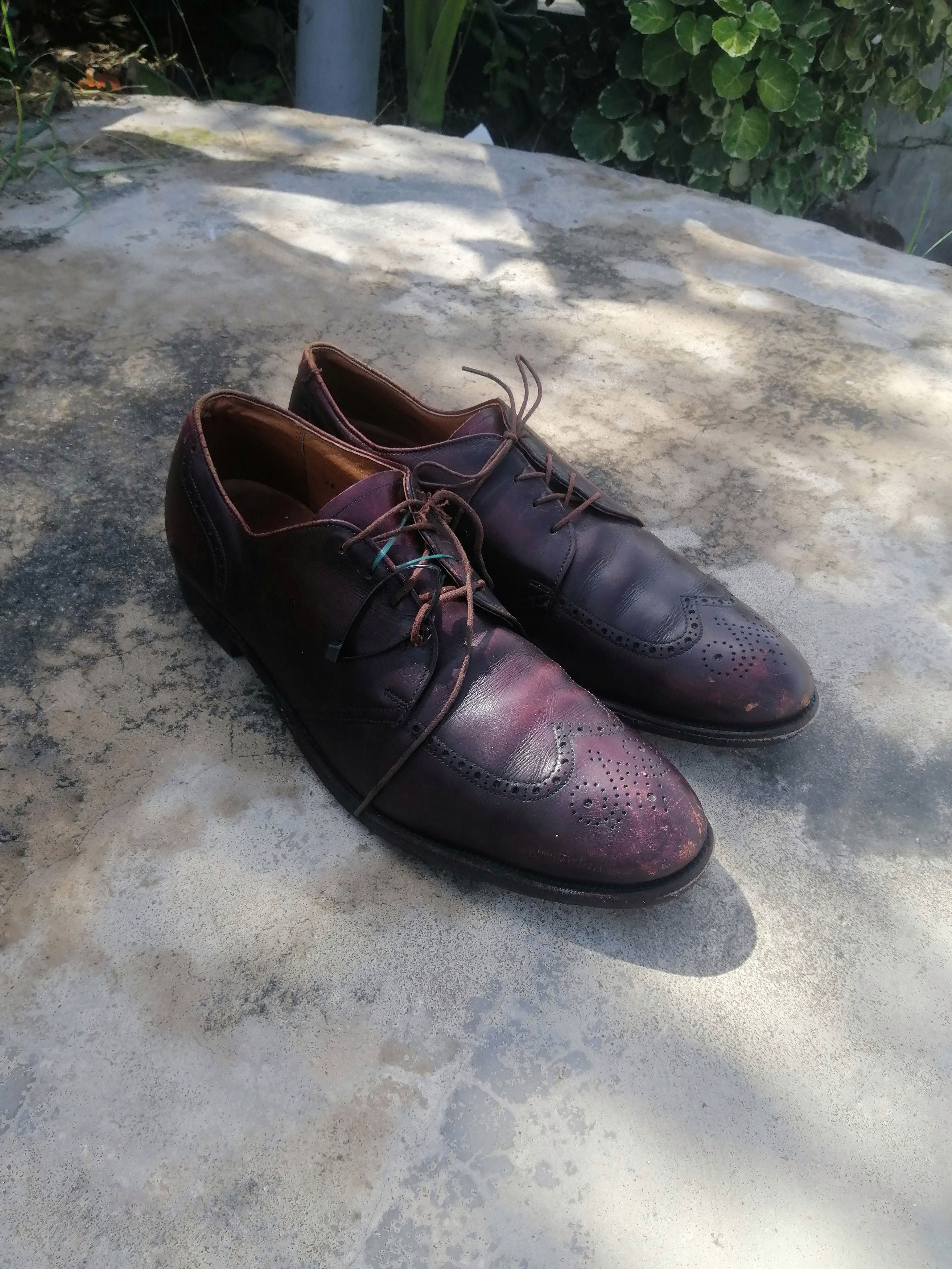 Alden Alden Shell Cordovan Brown Oxford Dress Shoes US 13 Size US 13 / EU 46 - 4 Thumbnail