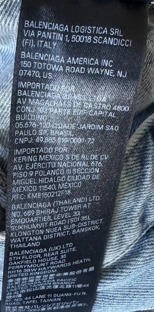 Balenciaga Balenciaga Cut Up Denim Size US 30 / EU 46 - 6 Thumbnail