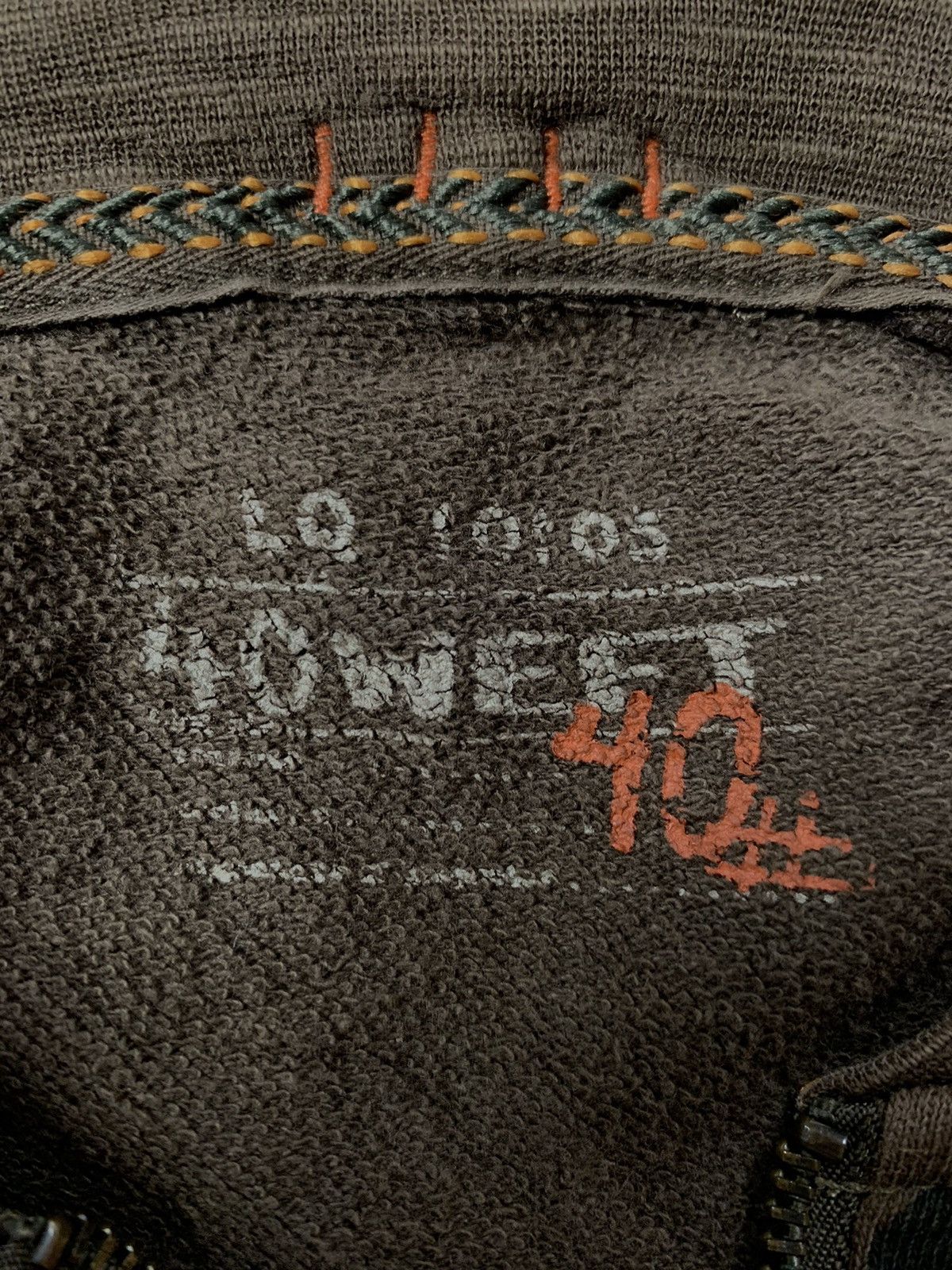 If Six Was Nine × Japanese Brand × Le Grande Bleu (L.G.B.) 40weft Military Distressed Zip Hoodie Size US M / EU 48-50 / 2 - 6 Thumbnail
