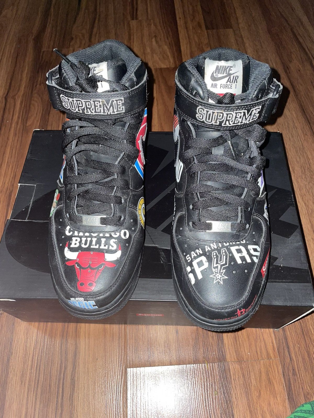 NBA × Supreme Supreme x NBA Air Force Size US 9 / EU 42 - 7 Thumbnail