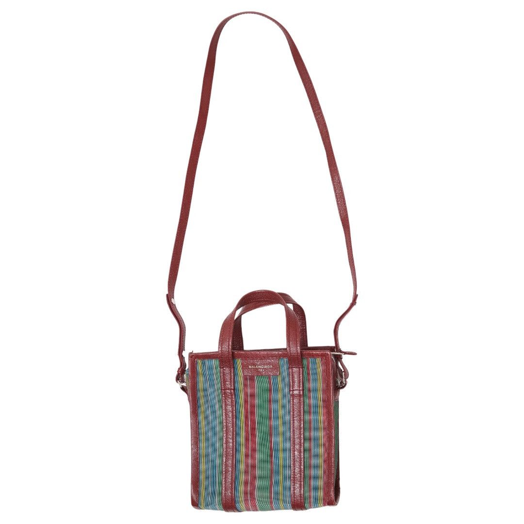 Balenciaga Bazar Mesh 2 Way Bag