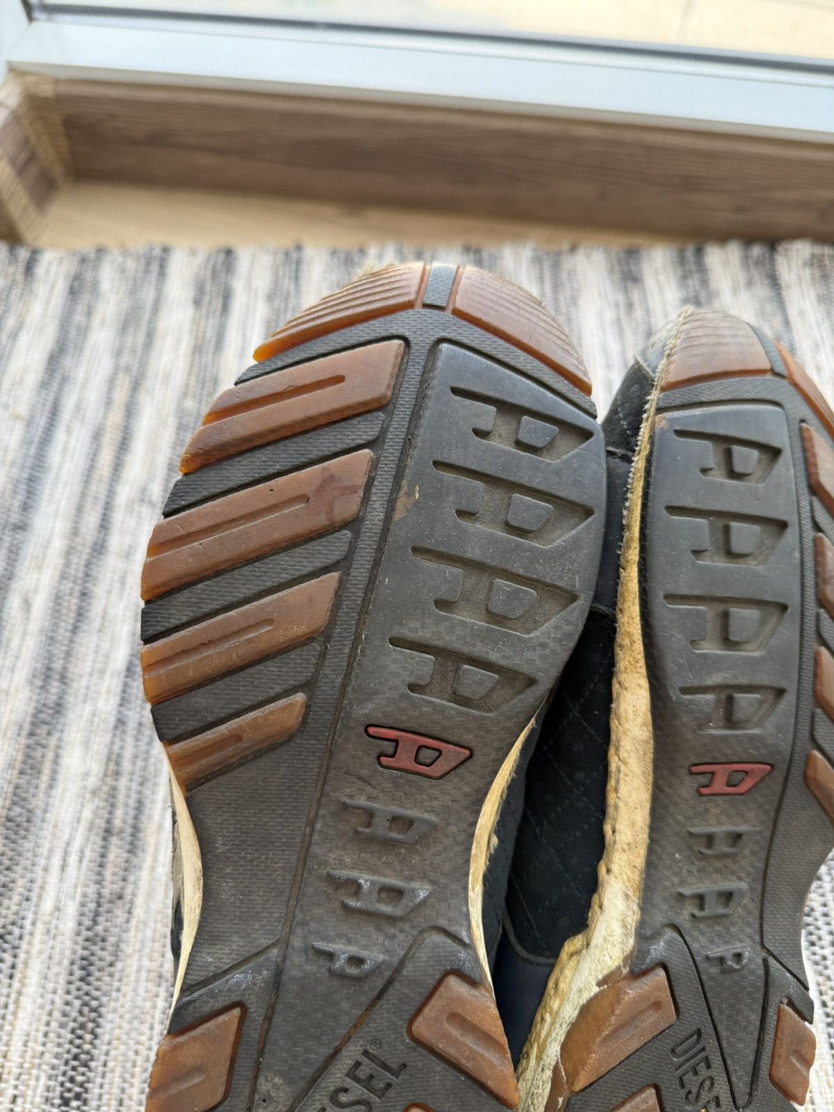 Diesel RARE VINTAGE 90s DIESEL KRYPTON SNEAKERS MEN’S DISTRESSED Size US 8.5 / EU 41-42 - 22 Thumbnail