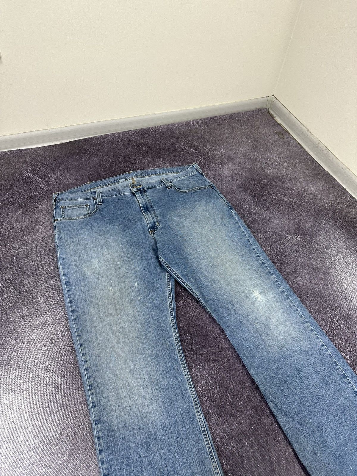 Carhartt Vintage Carhartt Faded Denim USA Baggy Hype Opium Work Jeans Size US 40 / EU 56 - 14 Thumbnail