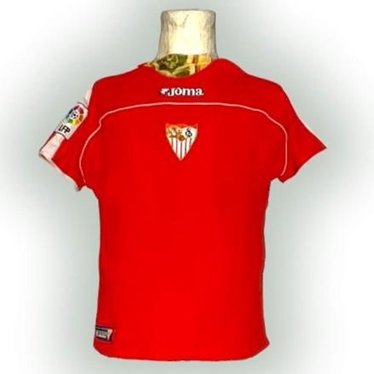 Joma Fc Seville Sevilla Spain 2002 2003 Home Shirt Jersey Size US XS / EU 42 / 0 - 2 Thumbnail