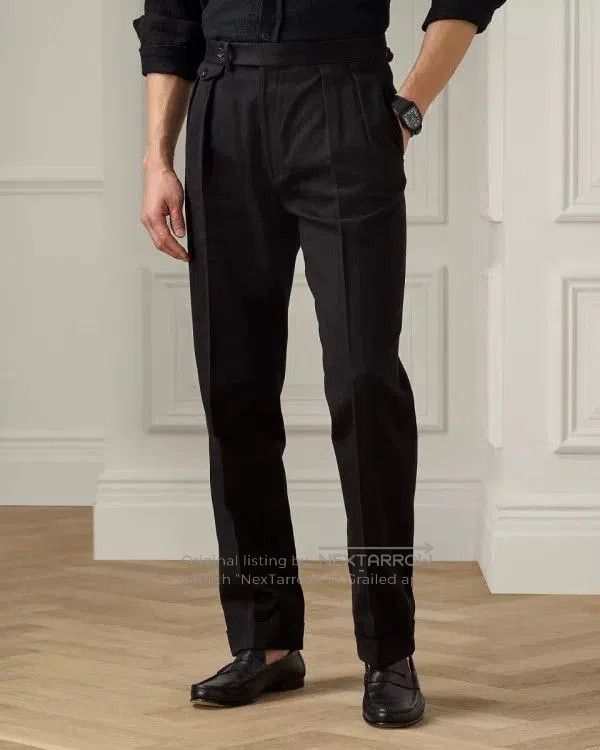 Ralph Lauren Purple Label Ralph Lauren Purple Label Tailored Trousers. Size US 34 / EU 50 - 4 Thumbnail
