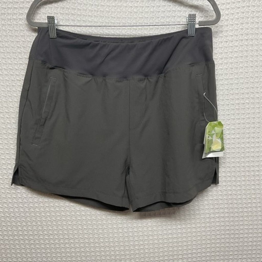 Other NWT Libin UPF50+ Gray Water Resistant Zipper Shorts Women XL Size 41" - 1 Thumbnail