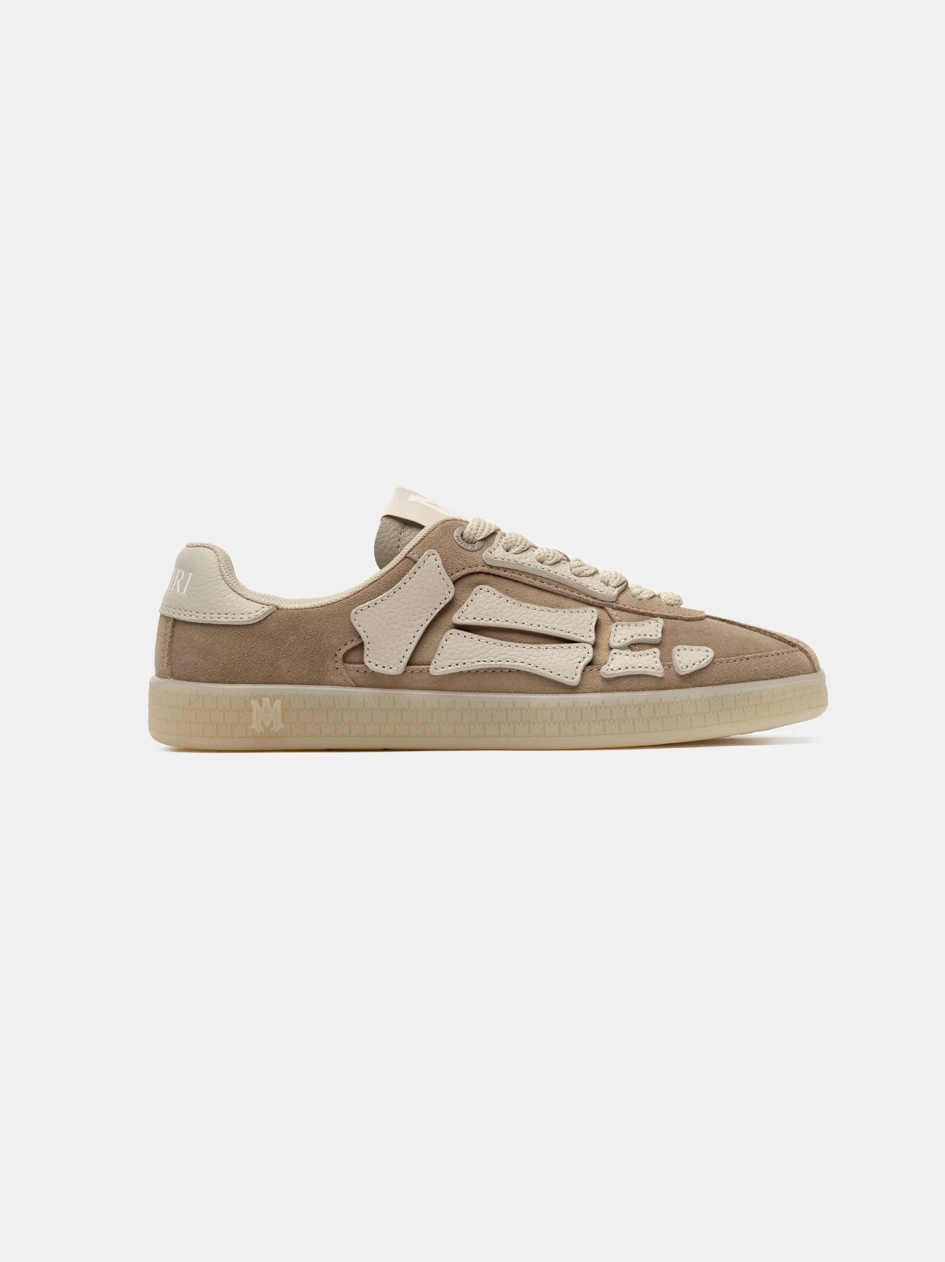 Amiri os11x1225 Pacific Bones Sneakers in Brown Size US 8.5 / EU 41-42 - 1 Thumbnail
