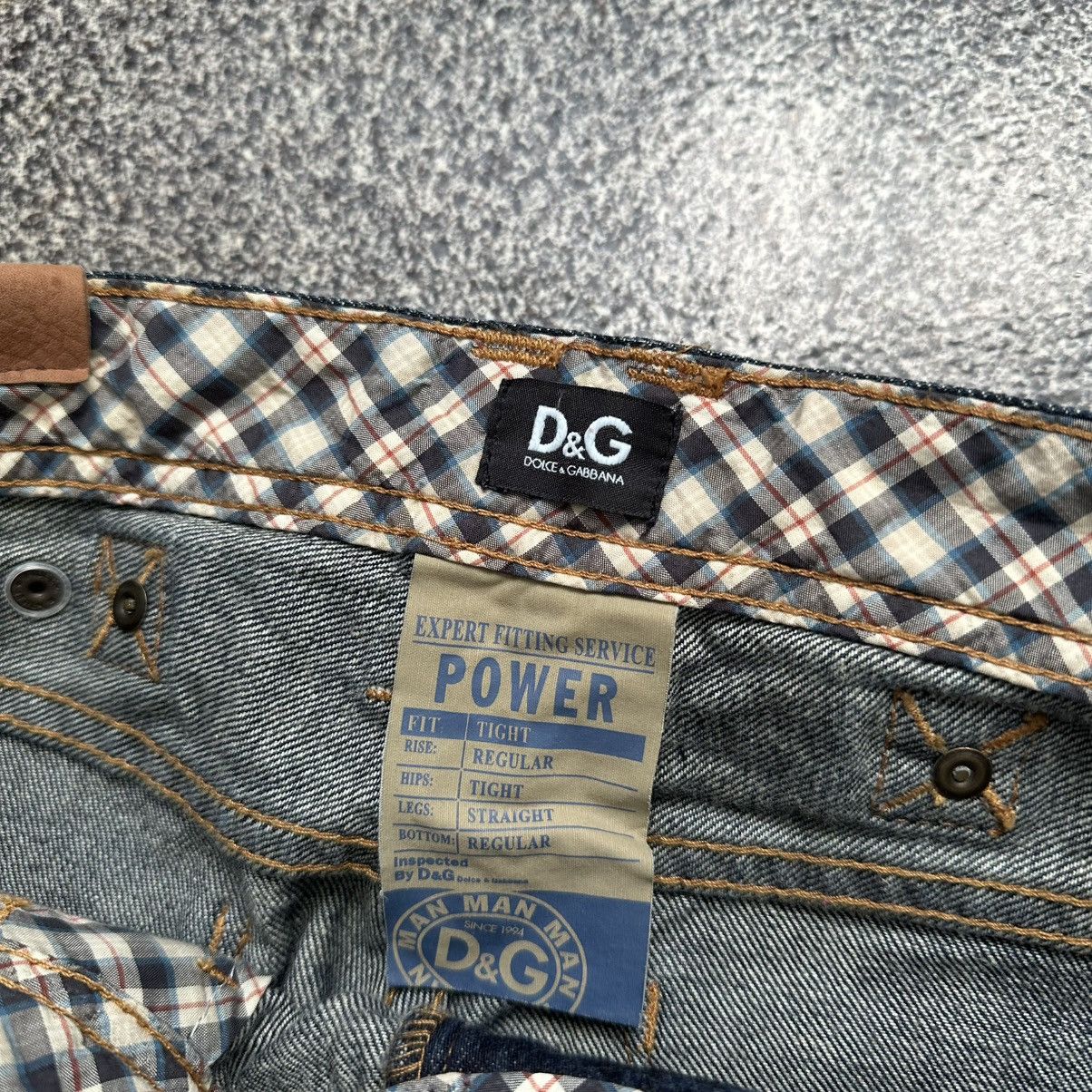 Dolce & Gabbana Dolce & Gabanna Vintage Flared Blue Jeans Y2K 2000's Retro Size 30" / US 8 / IT 44 - 6 Thumbnail