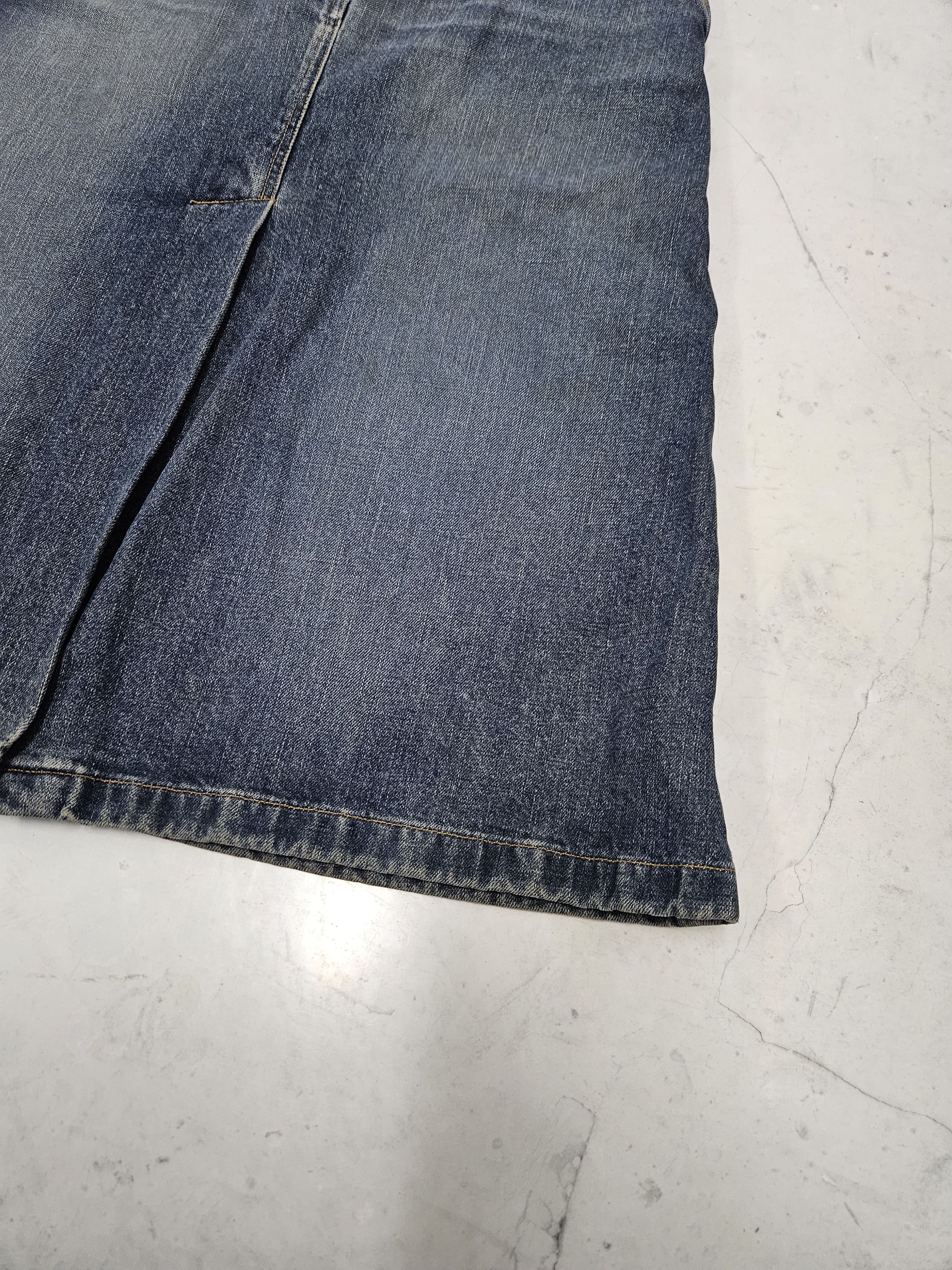 Dolce & Gabbana Archive Dolce Gabbana washed denim skirt Size 32" / US 10 / IT 46 - 4 Thumbnail