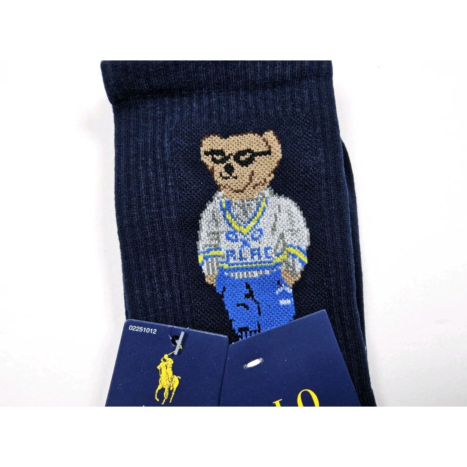 Ralph Lauren Polo Ralph Lauren Socks Dress Socks Multicolor Cotton Blend Japan Size S Men Size US S / EU 44-46 / 1 - 2 Thumbnail