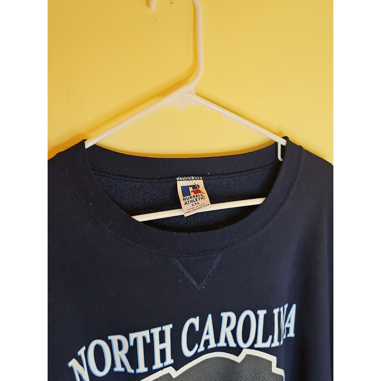 Russell Athletic Vintag Russell Athletic College Sweatshirt UNC Tarheels XXL Size US XXL / EU 58 / 5 - 7 Thumbnail