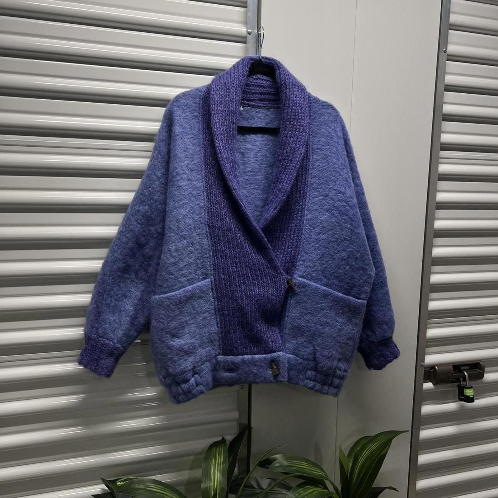 Vintage Donegal Design Mohair Wool Sweater