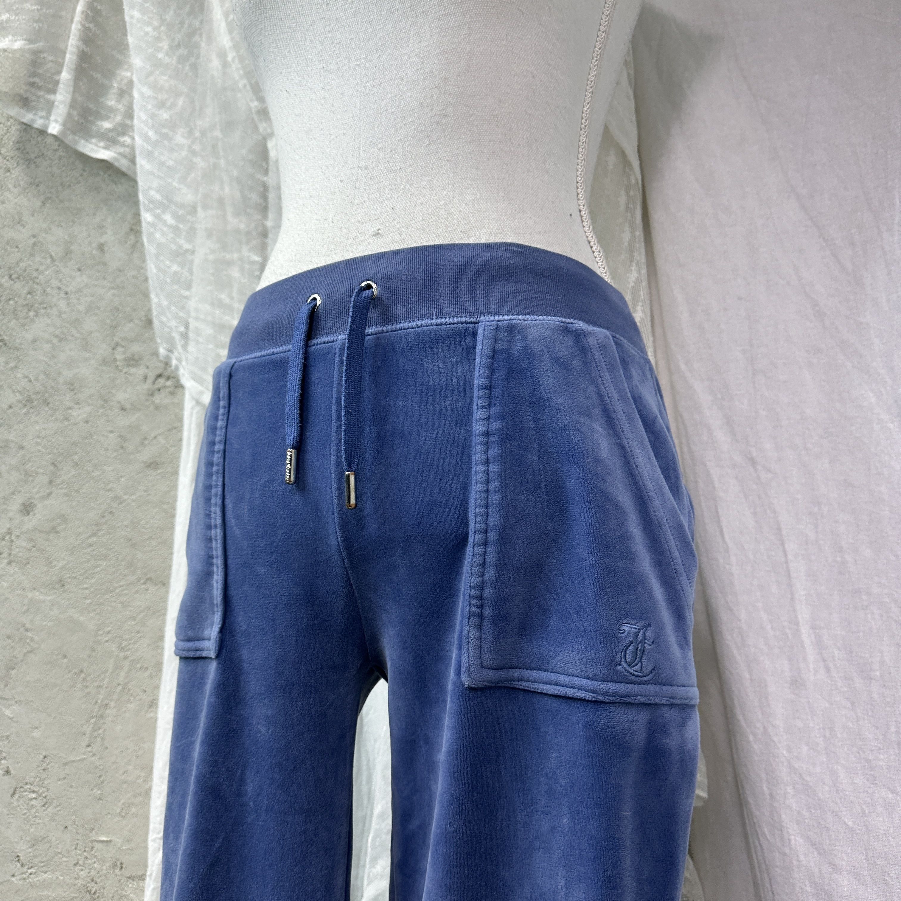 Juicy Couture Vintage Velvet Streetwear Juicy Couture Sweatpants Y2K Size 24" / US 00 / IT 34 - 7 Thumbnail