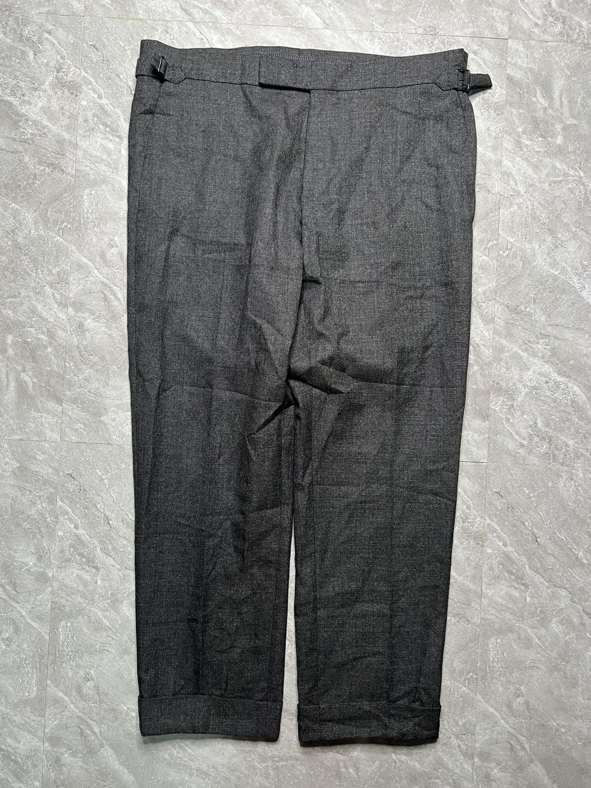 Tom Ford Tom ford Wool Tailored Cropped Trouser Size US 34 / EU 50 - 1 Thumbnail