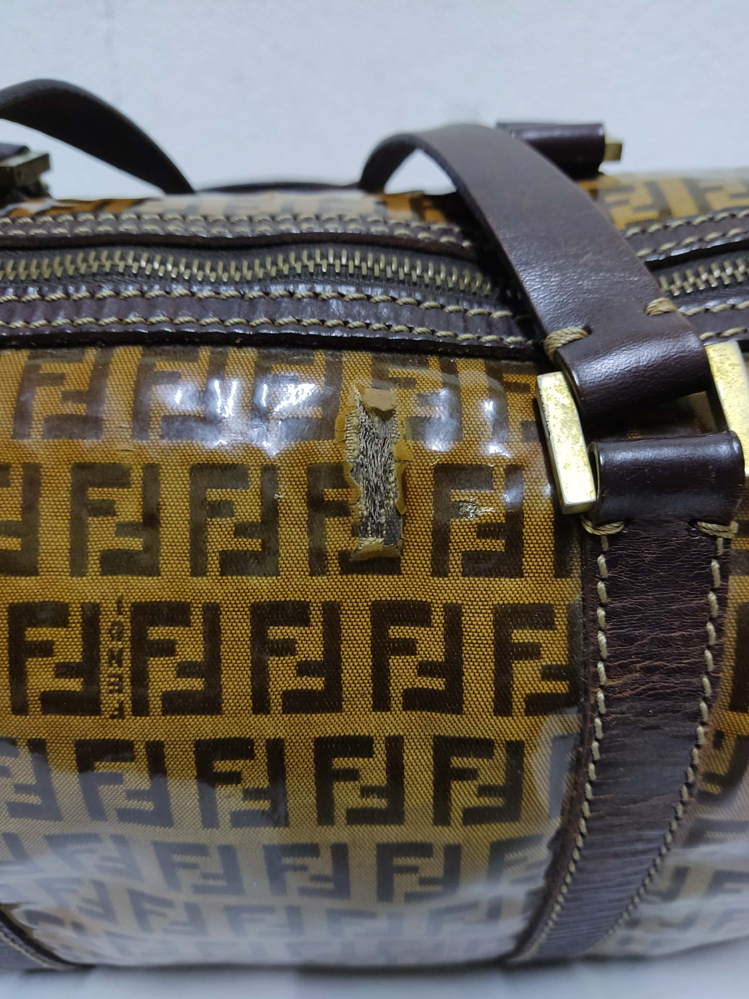 Fendi Authentic FENDI Zucchino Mini Bostan Bag Handbag Size ONE SIZE - 7 Thumbnail