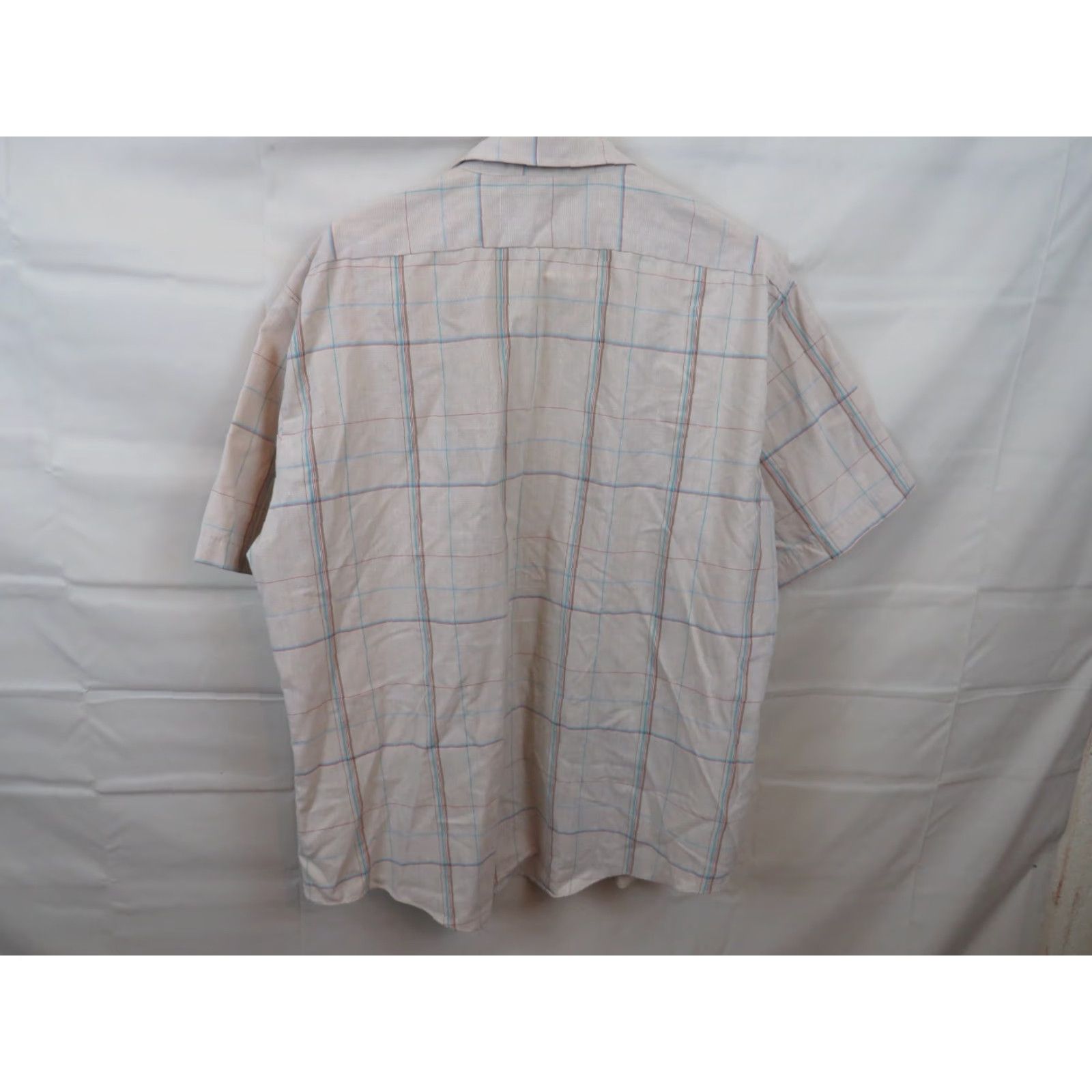 McGregor McGregor Button-Up Shirt XL Mens Plaid Multicolor Short Sleeve Button-Down Contemporary Size US XL / EU 56 / 4 - 5 Thumbnail