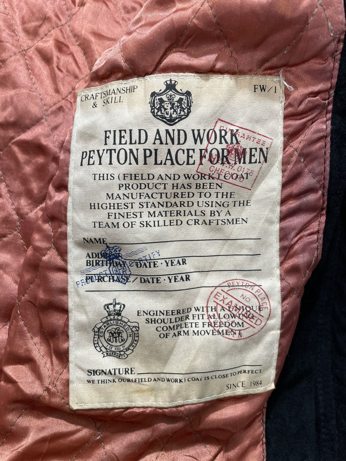 PPFM Vintage PPFM suede chore jacket Four pocket field work Size US L / EU 52-54 / 3 - 4 Thumbnail