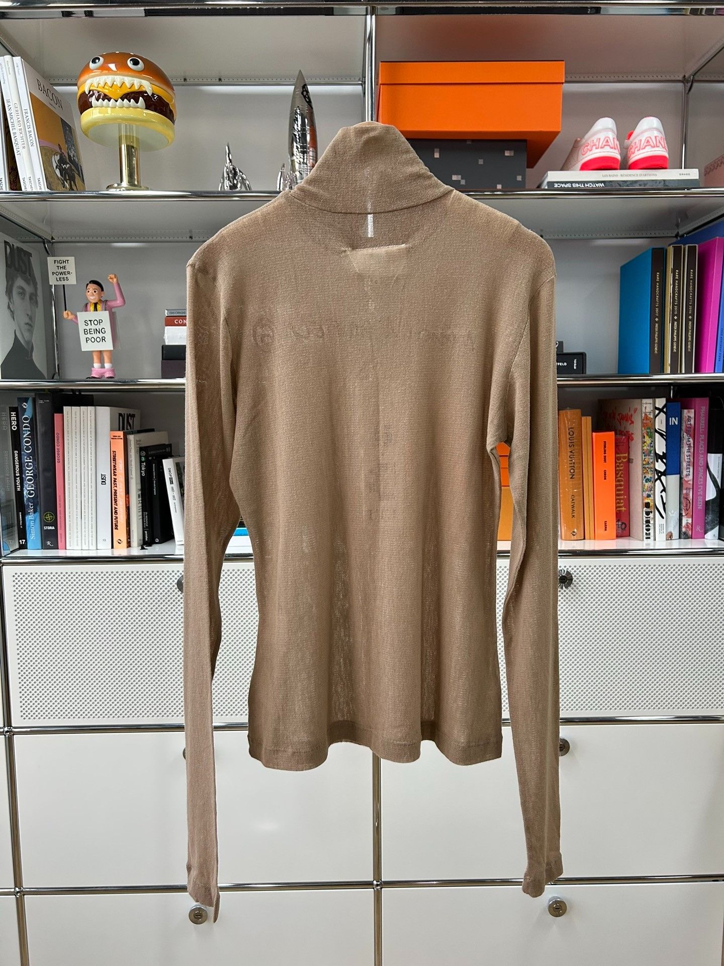 Maison Margiela Maison Margiela Mesh logo letter printed turtleneck long-sl Size US S / EU 44-46 / 1 - 3 Thumbnail