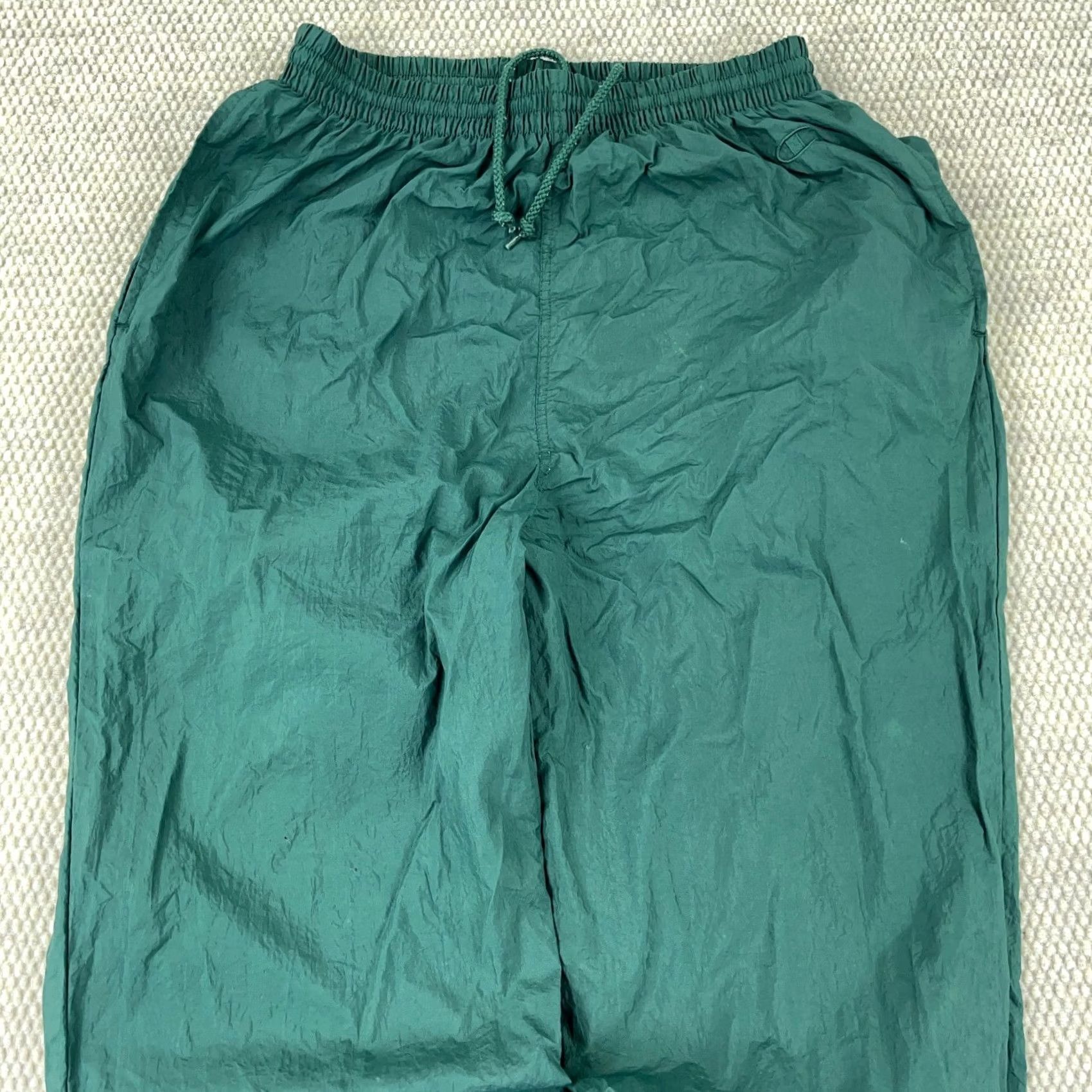 Champion VINTAGE Champion Pants Men M Green Windbreakers Track Pants Regular Size US 31 - 5 Thumbnail
