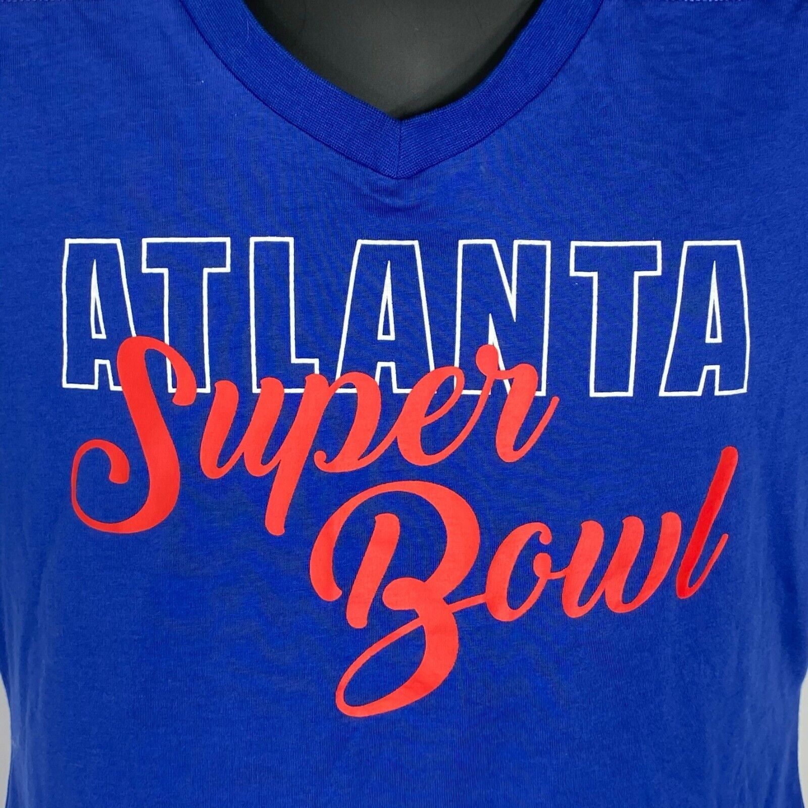 NFL Fanatics NFL Super Bowl LIII Atlanta, GA Graphic T Shirt NWT Size S / US 4 / IT 40 - 2 Thumbnail