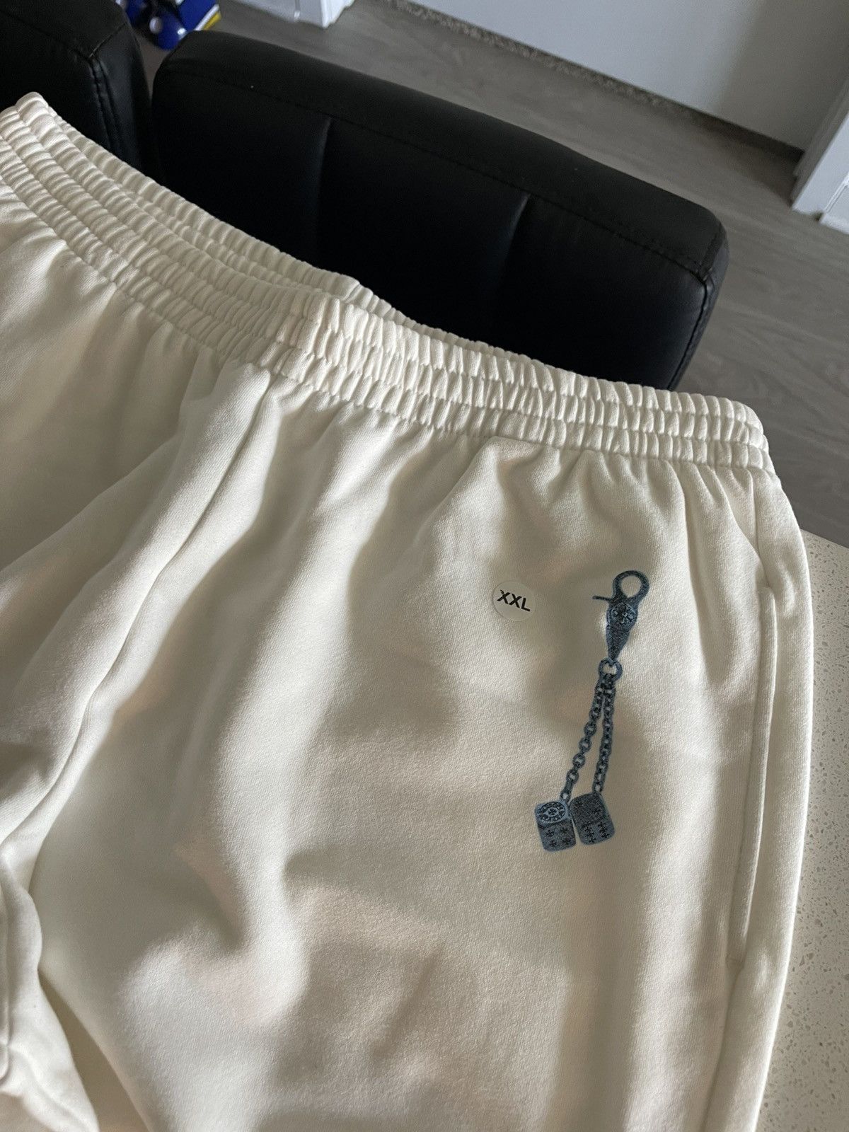 Chrome Hearts Chrome Hearts Dice Logo Sweatpants Size US 40 / EU 56 - 2 Thumbnail