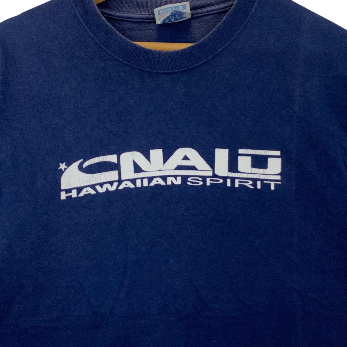 Vintage Vintage NALU HAWAIIAN SPIRIT Honolulu Aloha Tee Shirt Top Size US M / EU 48-50 / 2 - 4 Thumbnail