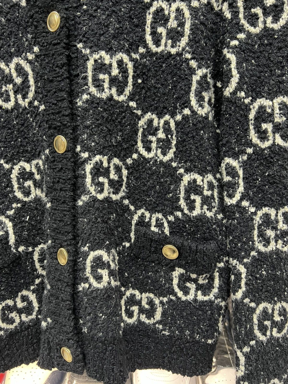 Gucci Gucci Knitted Cardigan Black Size XS / US 0-2 / IT 36-38 - 9 Thumbnail