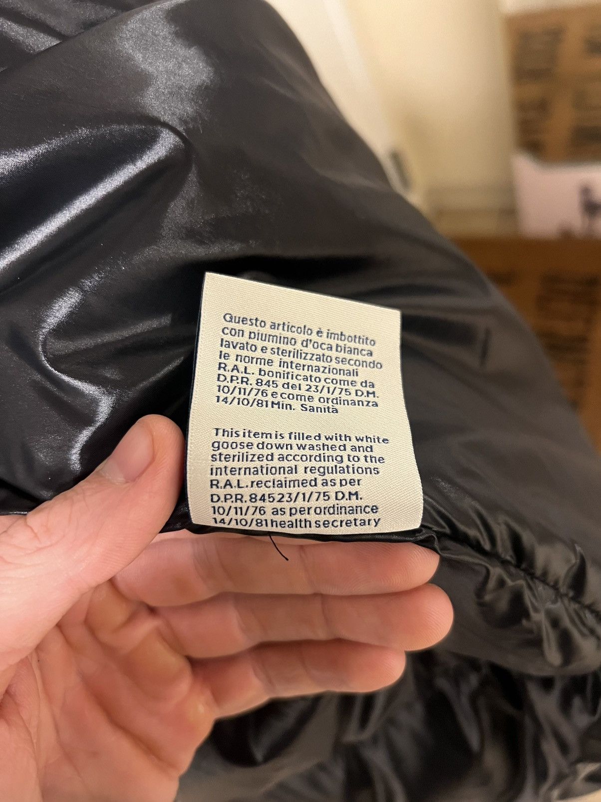Moncler Moncler Arcachon Giubbotto Hooded Down Jacket Gray Nylon Size US M / EU 48-50 / 2 - 16 Thumbnail