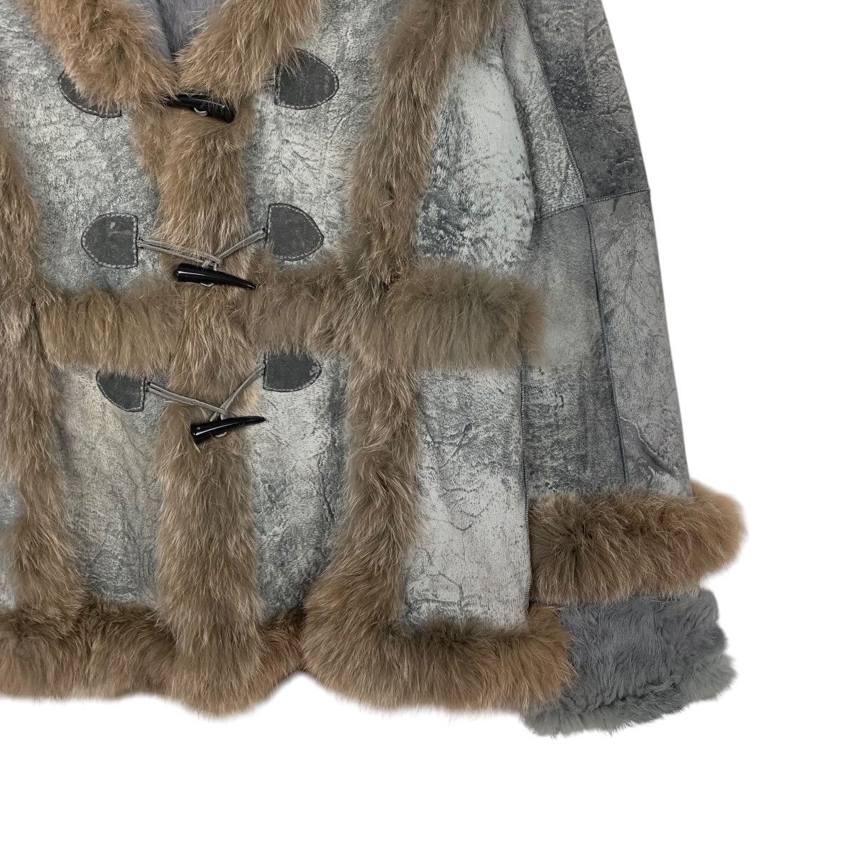 Japanese Brand Japanese Brand Faux Fur Jacket Size L / US 10 / IT 46 - 4 Thumbnail