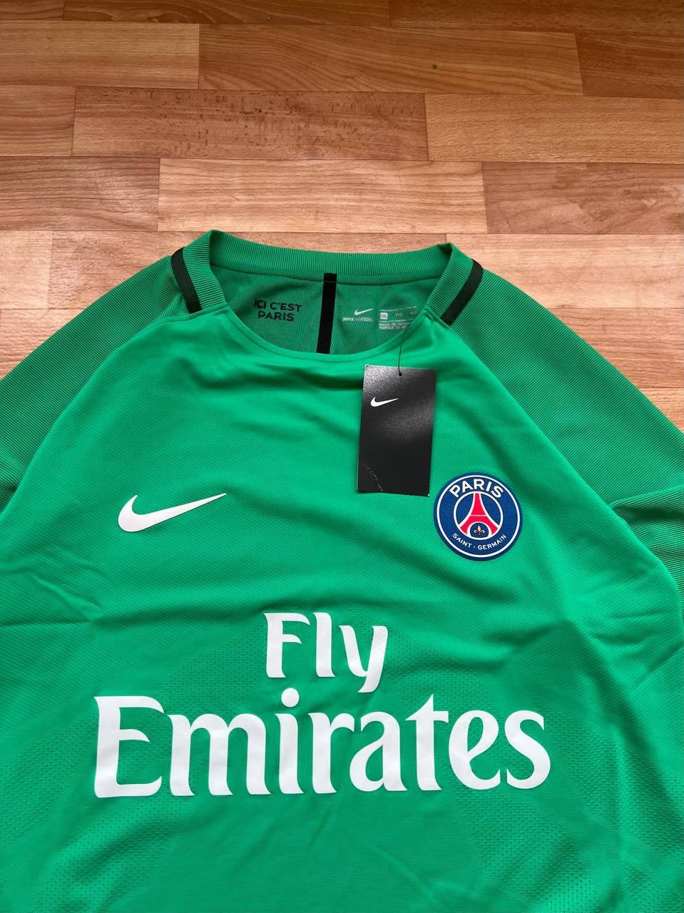 Nike NEW! 2016 PSG PARIS SAINT GERMAIN GK PLAYER ISSUED JERSEY Size US XXL / EU 58 / 5 - 3 Thumbnail