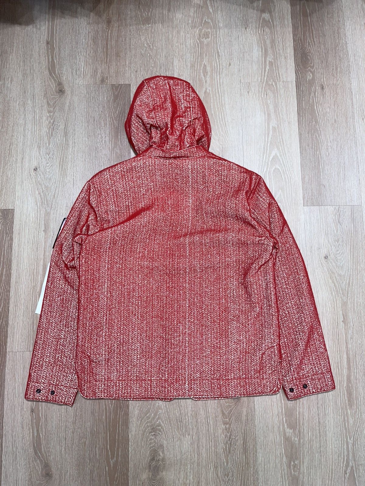 Stone Island Needle punched reflective balaclava jacket rare Size US M / EU 48-50 / 2 - 12 Thumbnail