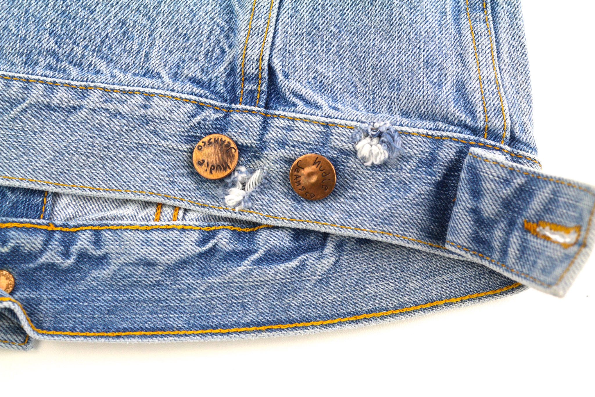 Nudie Jeans BILLY XS Strumming Indigo Organic Cotton Blue Jacket 82447 Size US XS / EU 42 / 0 - 8 Thumbnail