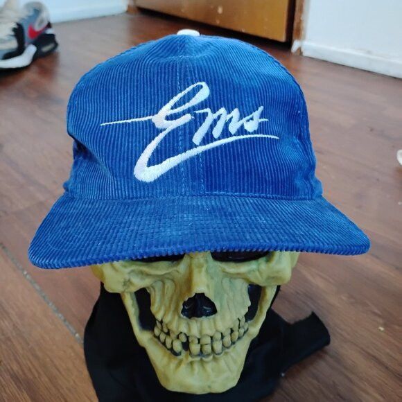 Other DS Vintage Eugene Emeralds Corduroy Snap Hat Cap Promo Size ONE SIZE - 1 Thumbnail
