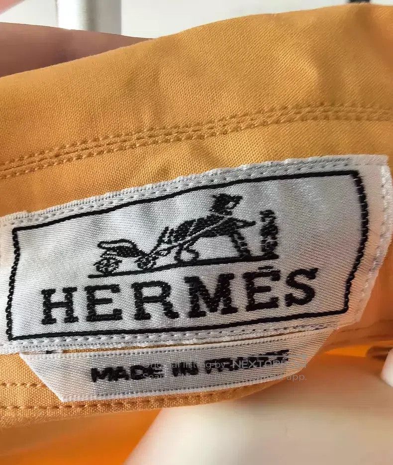 Hermes Hermes size 37 Jacket Shirt Size US M / EU 48-50 / 2 - 3 Thumbnail