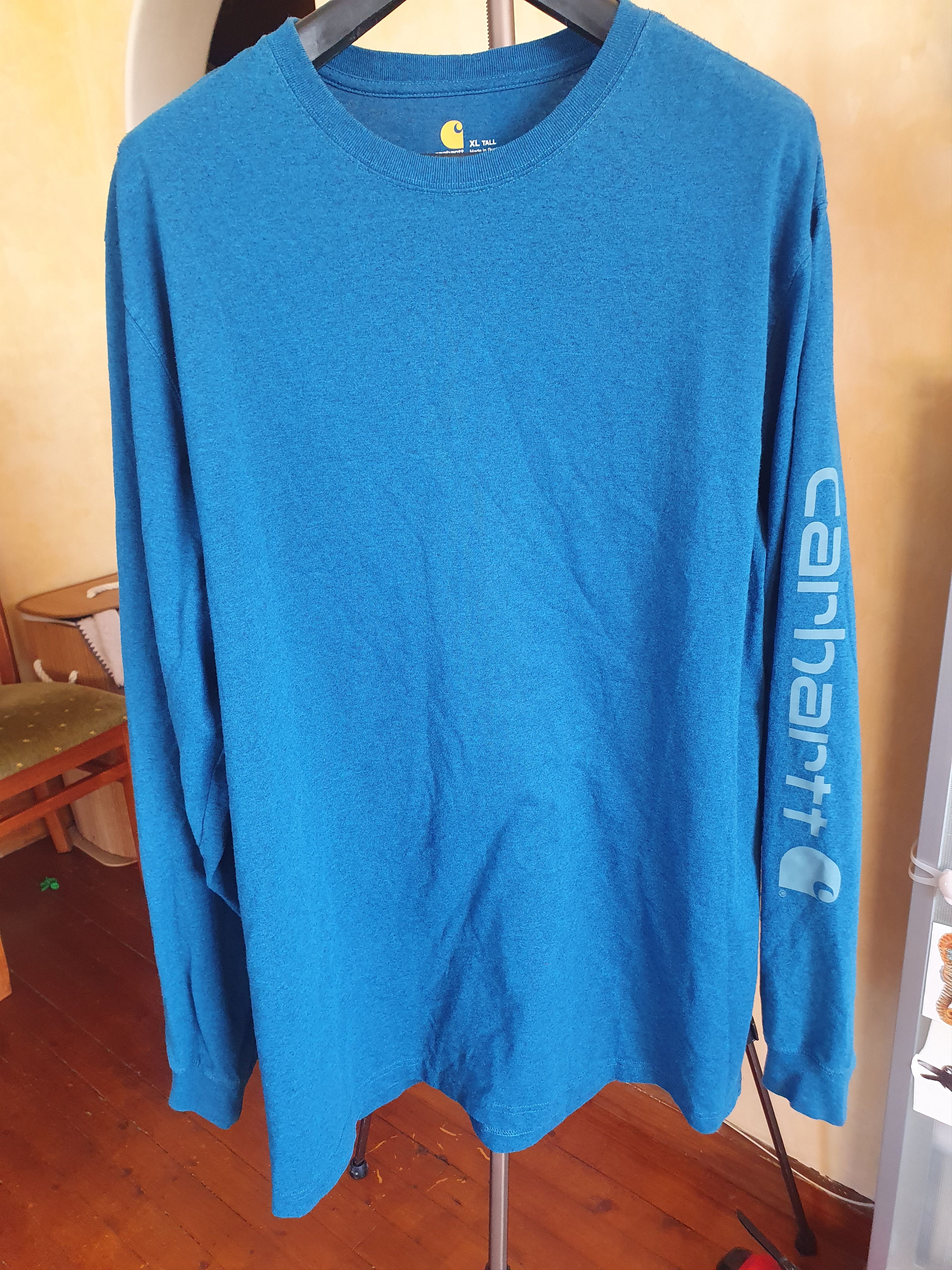 Carhartt Carhartt Original Fit Long Sleeve Tee 2019 K231 102 XL tall Size US XL / EU 56 / 4 - 1 Thumbnail