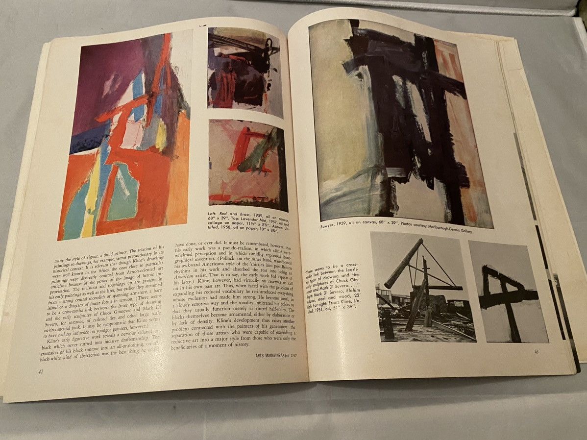 MoMA Vintage 60’s arts magazine Jackson pollock Roy Lichtenstein Size ONE SIZE - 2 Thumbnail