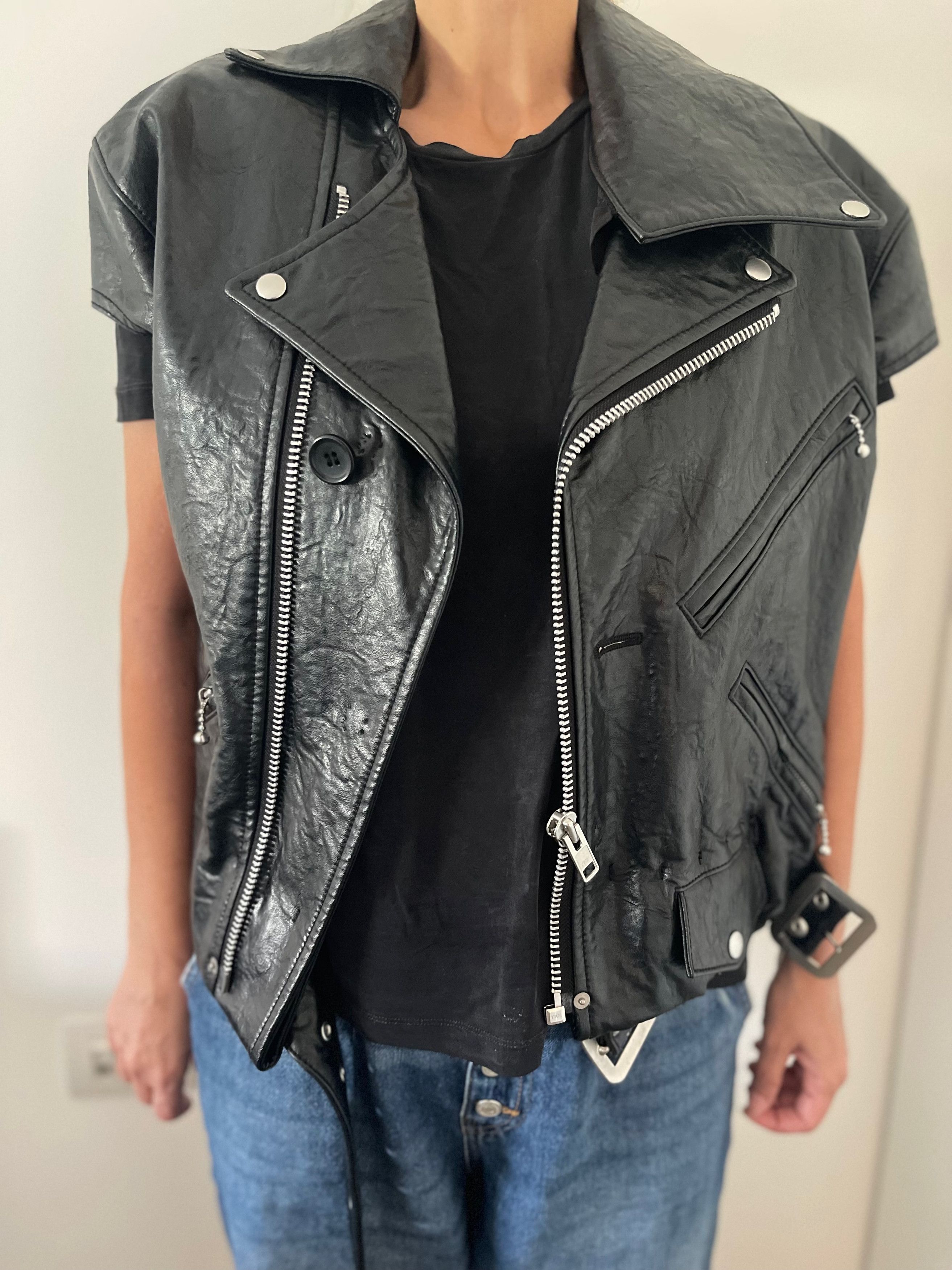 Junya Watanabe JUNYA WATANABE X CDG VINTAGE LEATHER VEST Size M / US 6-8 / IT 42-44 - 3 Thumbnail