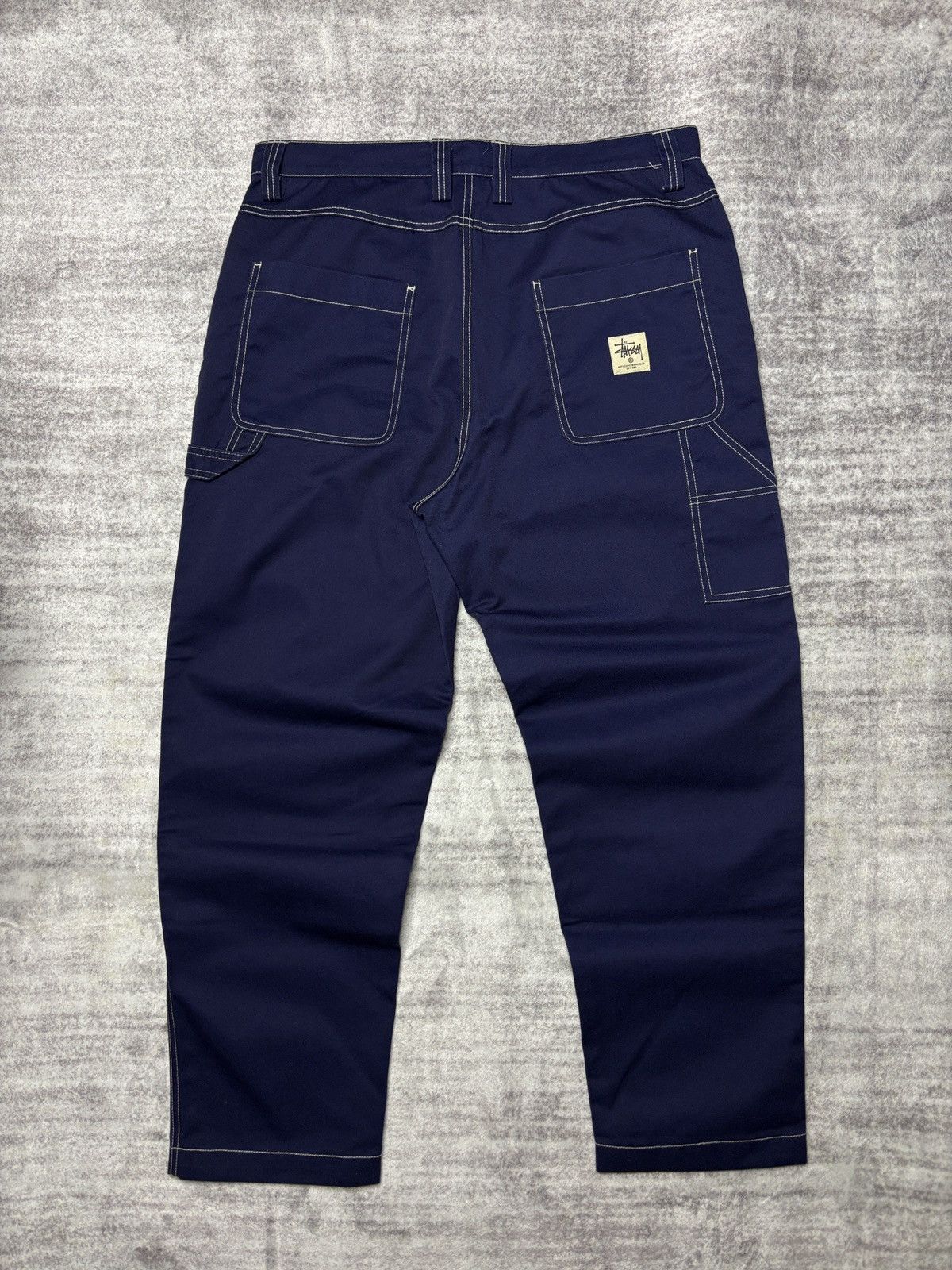 Stussy Stussy Contrast Stitch Carpenter Double knee pant Size US 34 / EU 50 - 1 Thumbnail