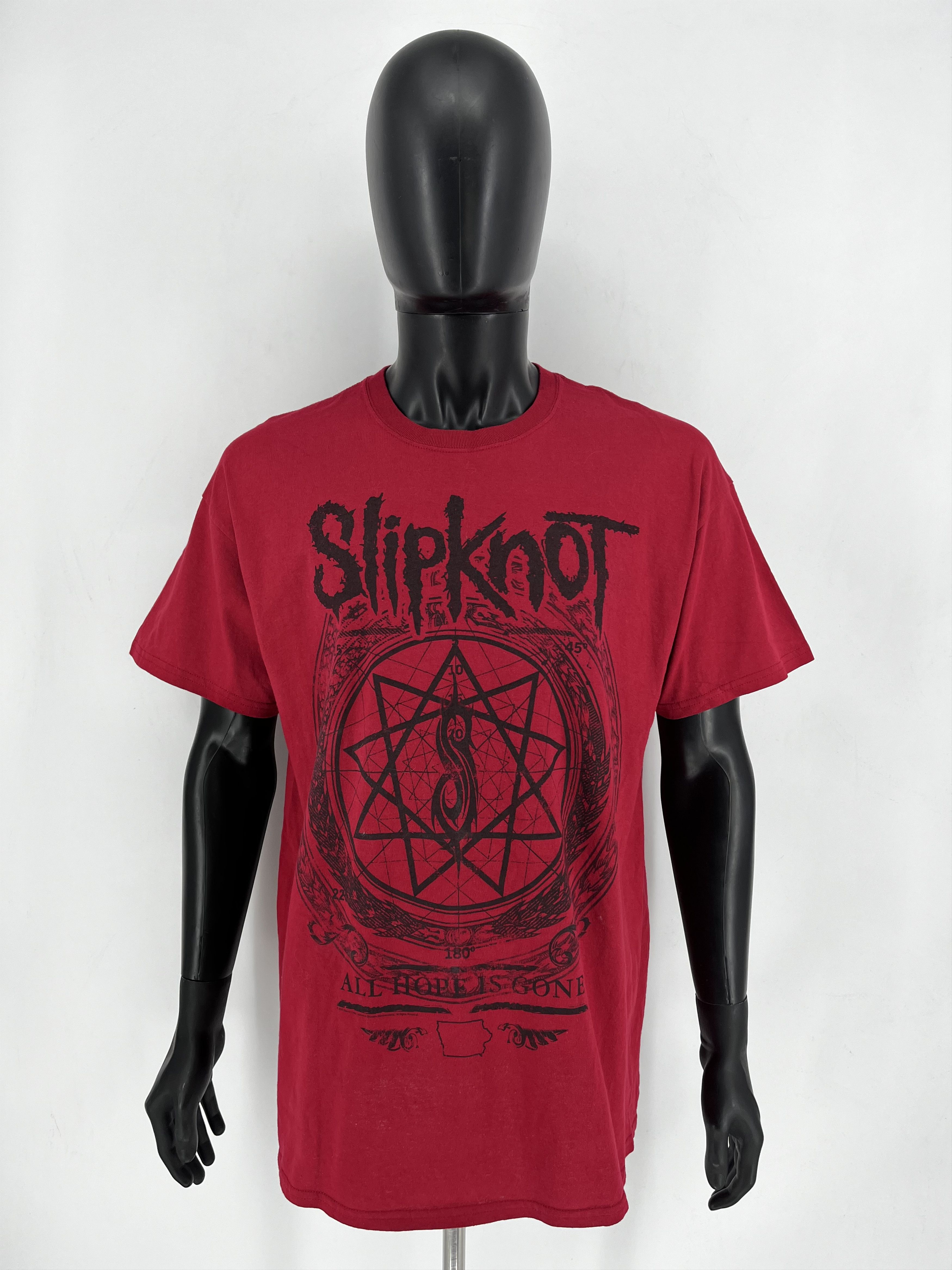 Band Tees × Vintage Slipknot Vintage Y2K T-Shirts Big Logo Size XL Size US XL / EU 56 / 4 - 1 Thumbnail
