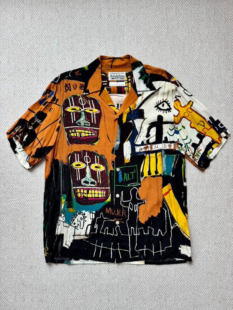 WACKO MARIA x BASQUIAT Hawaiian Shirt - dmc