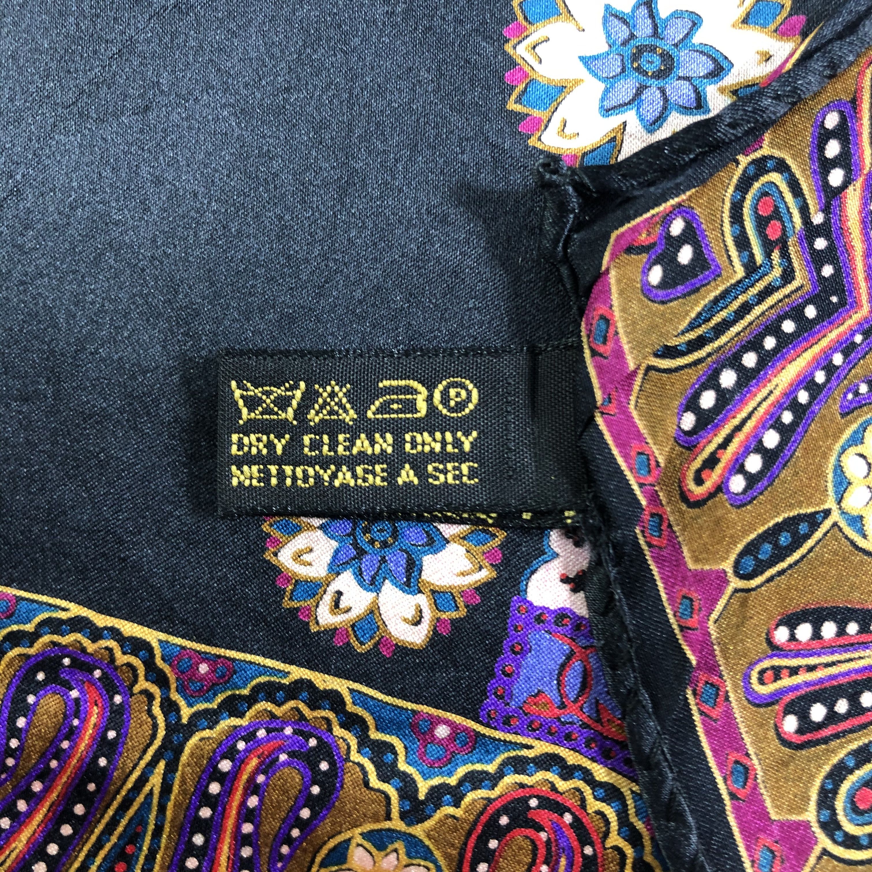 Vintage Vintage Silk Scarf Size ONE SIZE - 6 Thumbnail
